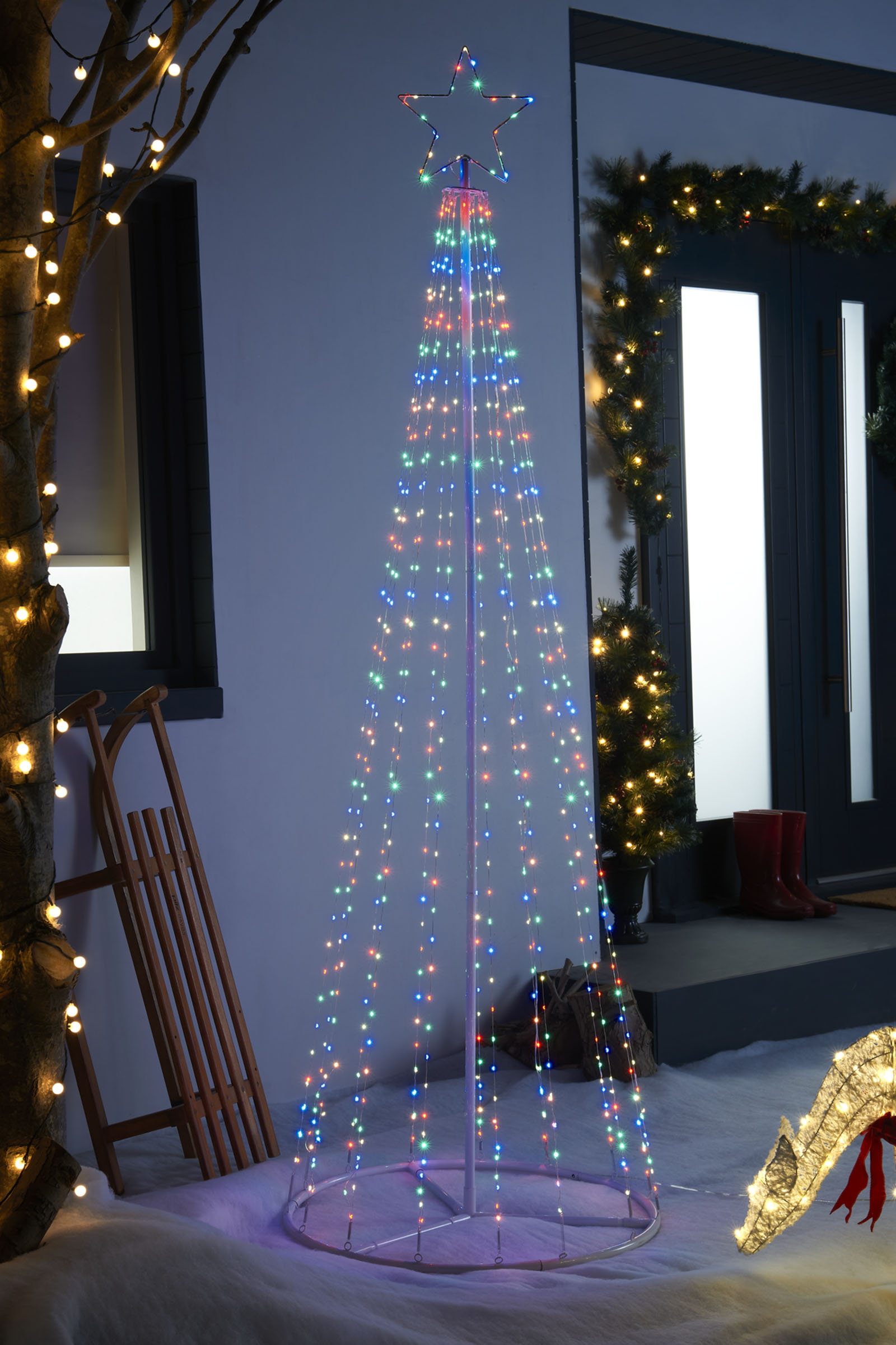 Led twinkle lights on sale for christmas tree