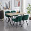 Paramonos Metal Base Dining Table-1723501871
