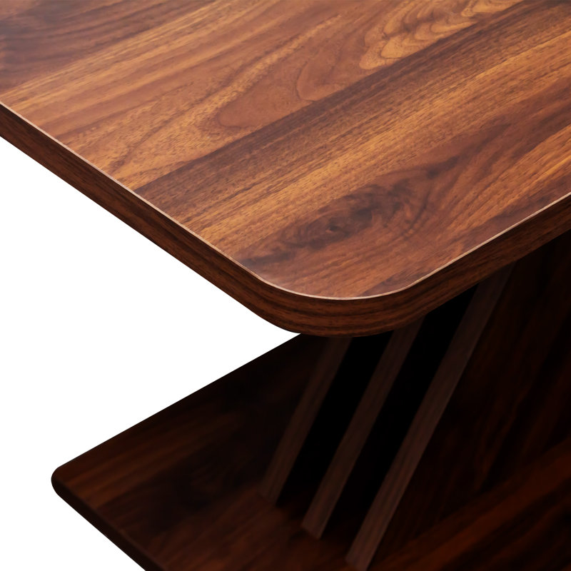 Multifunctional Extendable Console Table, Walnut