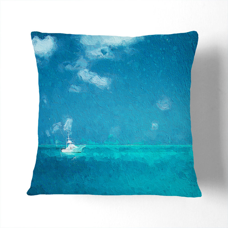 Square Cushion, 55cm H x 55cm W x 20cm D, Black