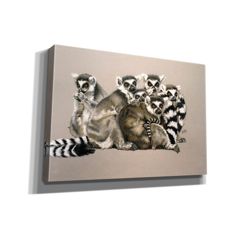 «Odd Man Out» par Barbara Keith, art mural sur toile, H 18 po x l 26 po x P 0,75 po