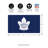 Full Color PVC Mat, 16" x 28", Toronto Maple Leafs