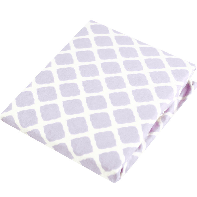 Drap en flanelle pour landau Gertie, Lilas