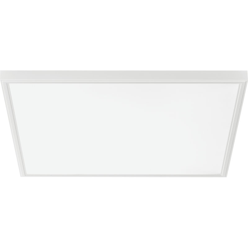 White Aluminum 24" x 24" LED Flat Panel Light