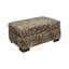 Repose-pieds rectangulaire rembourré Union Rustic