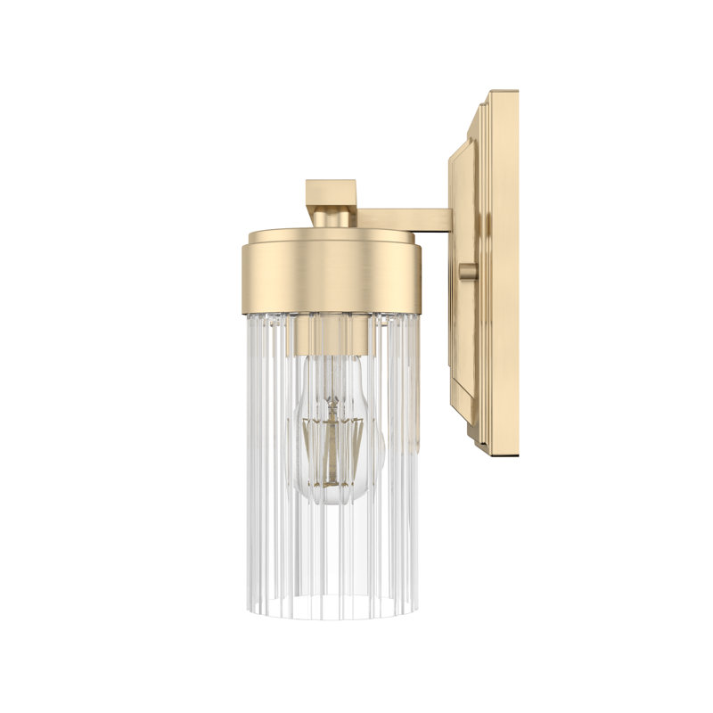 Alturas Gold Dimmable 2-Light Modern Vanity Fixture