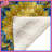 Intricate Blue Yellow Mandala Blankets-123340592