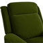 Fauteuil à bascule pivotant à 360 ° avec fauteuil berçant manuel inclinable manuel et inclinable avec dossier réglable-641846197