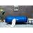 Versatile Dark Blue Sofa Bed With Comfortable Seating And Sleeping, Perfect For Compact Spaces And Guest Accommodation.