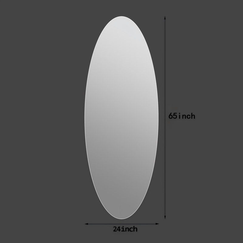 Miroir mural 65 po x 24 po