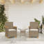 Chaises de patio avec coussins 2 pièces Red Barrel Studio® Red-927085334