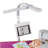 OttLite Dual Shade LED Standing Floor Lamp Adjustable Stand with USB and Flexible Neck - 4 Settings-48365700