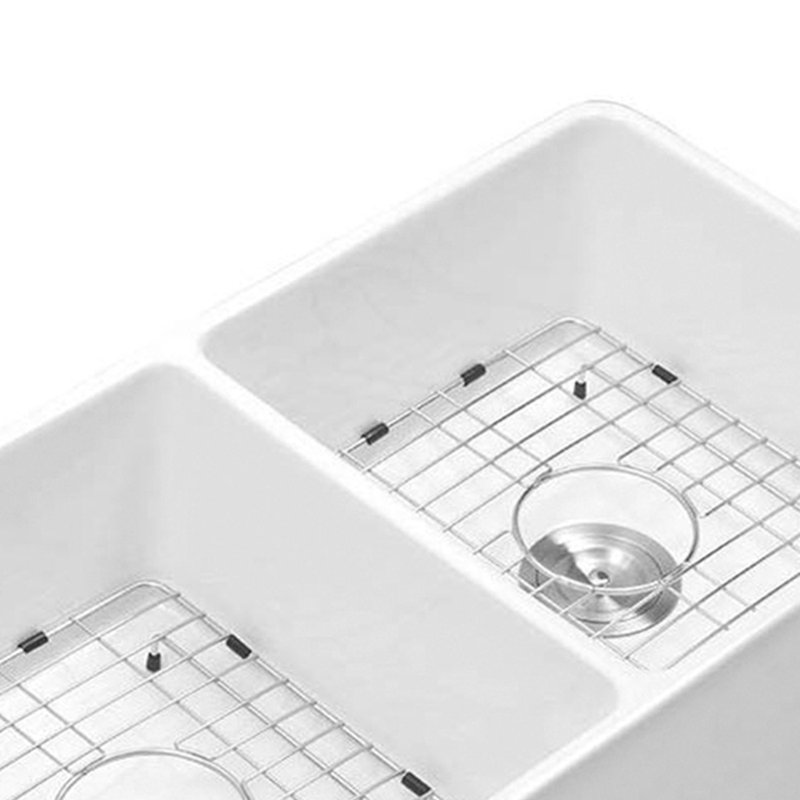32'' L Double Bowl Ceramic Kitchen Sink