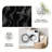 1PC Black and Gray Wavy Abstract area rugs for Living Room, Soft and Comfortable, Suitable for all seasons, easy-to-maintain, machine washable Indoor floor mat, Under Table Farmhouse suitable for kitchen, dining room, bedroom, entryway, home office,-129870847