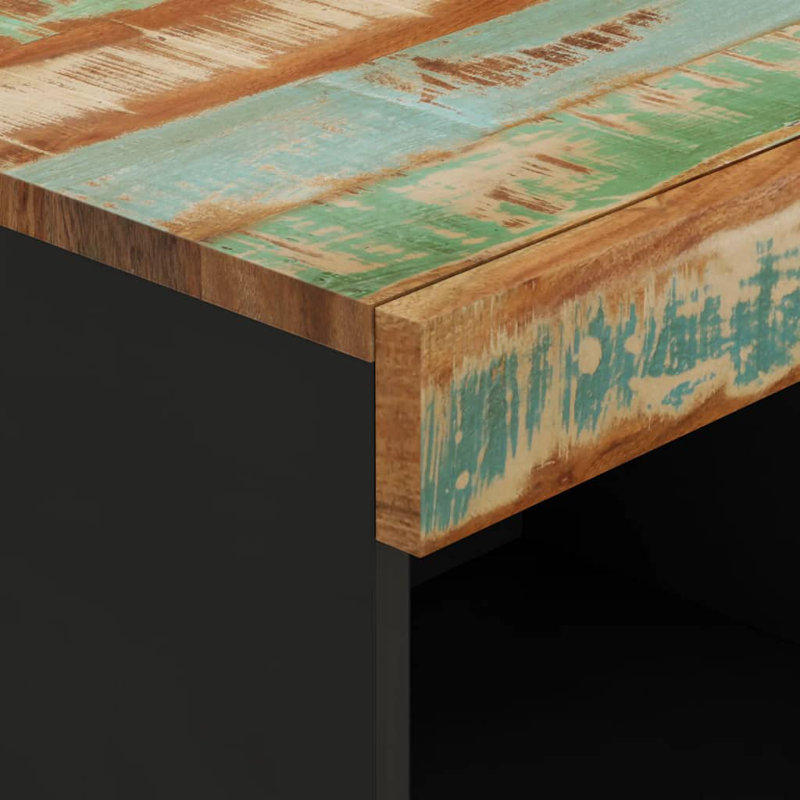 Wixom Unfinished TV Stand for TVs up to 32", Reclaimed Wood