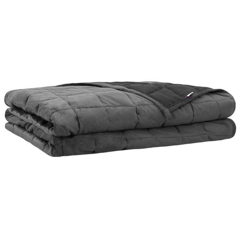 Throw Blanket, 220cm W x 240cm L, Anthracite