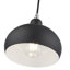 Mini-luminaire suspendu noir 1 lumière Domma-1673045589-1673045585
