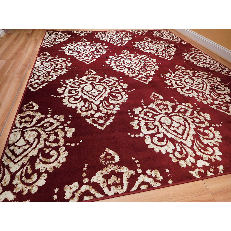 Wool Floral Indoor Rug, Runner 2' x 7'8"