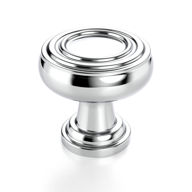 Poignée ronde Sullivan, Chrome poli