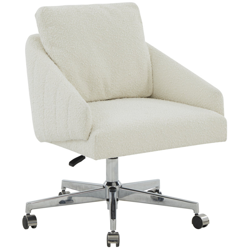 Cathelijn Linen Task Chair, Ivory