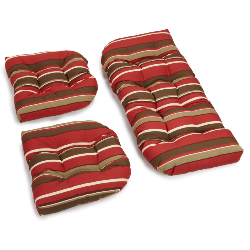 Coussin intérieur/extérieur pour causeuse d'amour