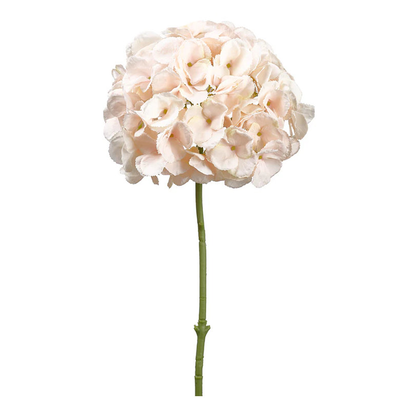 19" Blush Hydrangea Stem