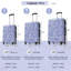 Valise à roulettes Hardshell 3 pièces avec valise TSA