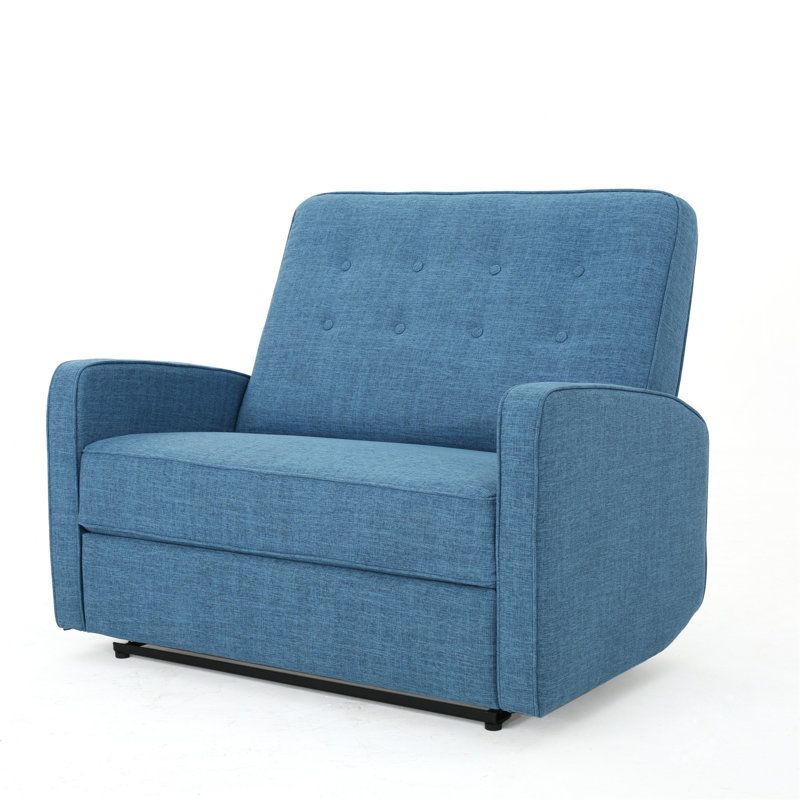 Fauteuil inclinable manuel 47 po de largeur, Bleu