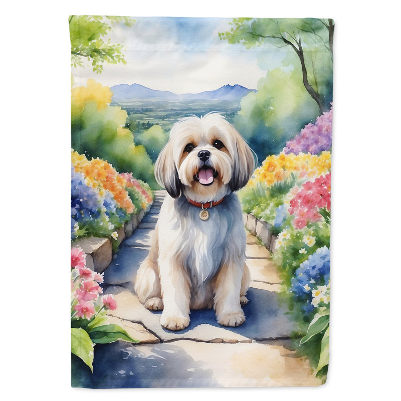 Damarcus Double Sided 40'' H x 28'' W Polyester House Flag