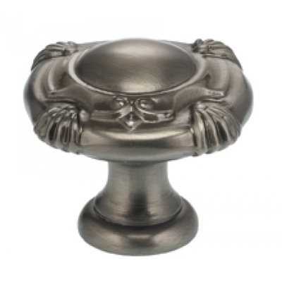 Oversized Ornate 1 7/8" Diameter Mushroom Knob