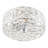 11.5"W Nowthen Nickel Semi-Flush Mount Ceiling Fixture