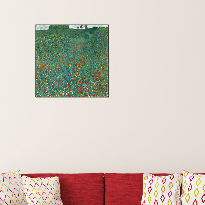 Gustav Klimt - Wrapped Canvas Painting, 50cm H x 50cm W x 1.8cm D