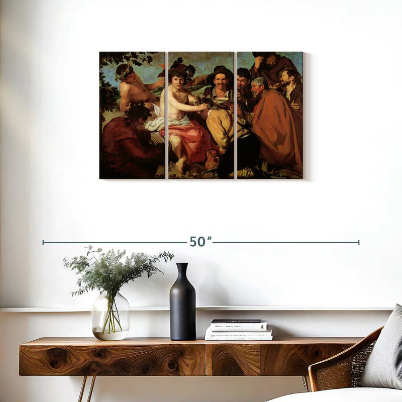 Leisha The Triumph Of Bacchus, 20" H x 33" W