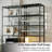 Jayger Industrial Bookcase with File Cabinet Drawers-2061042467-2059546082