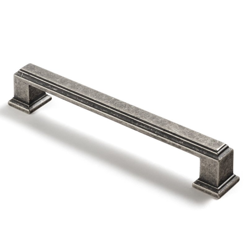 Poignée barre 5 po American Classic, Argent vieilli