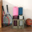 Solid Wood Freestanding Multi-Use Sports Rack