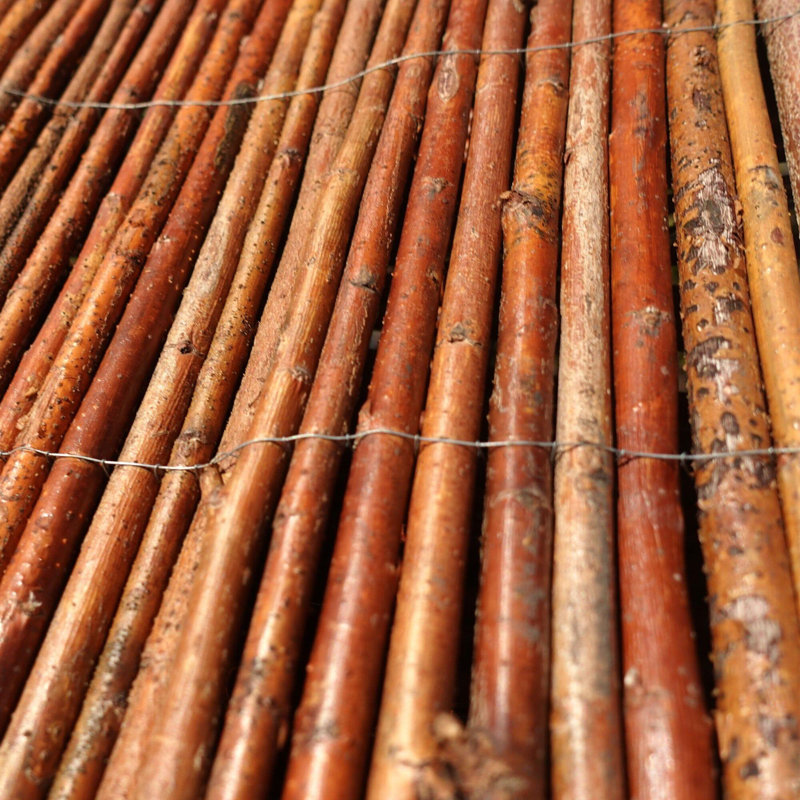 Acisclo Premium Willow Fencing Screening Rolls, 120cm H x 400cm W x 1.5cm D