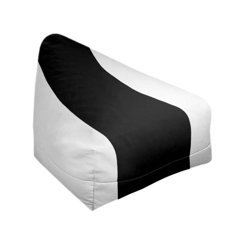 Fauteuil à billes Washington, 27 po x 27 po x 30 po, White/Black/White