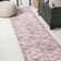 Mashawna Blocks Modern Geometric Rose/White Rug