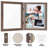 Merranda Front Loading Shadow Box Frame and Display Case for Keepsakes-101041236-101041237