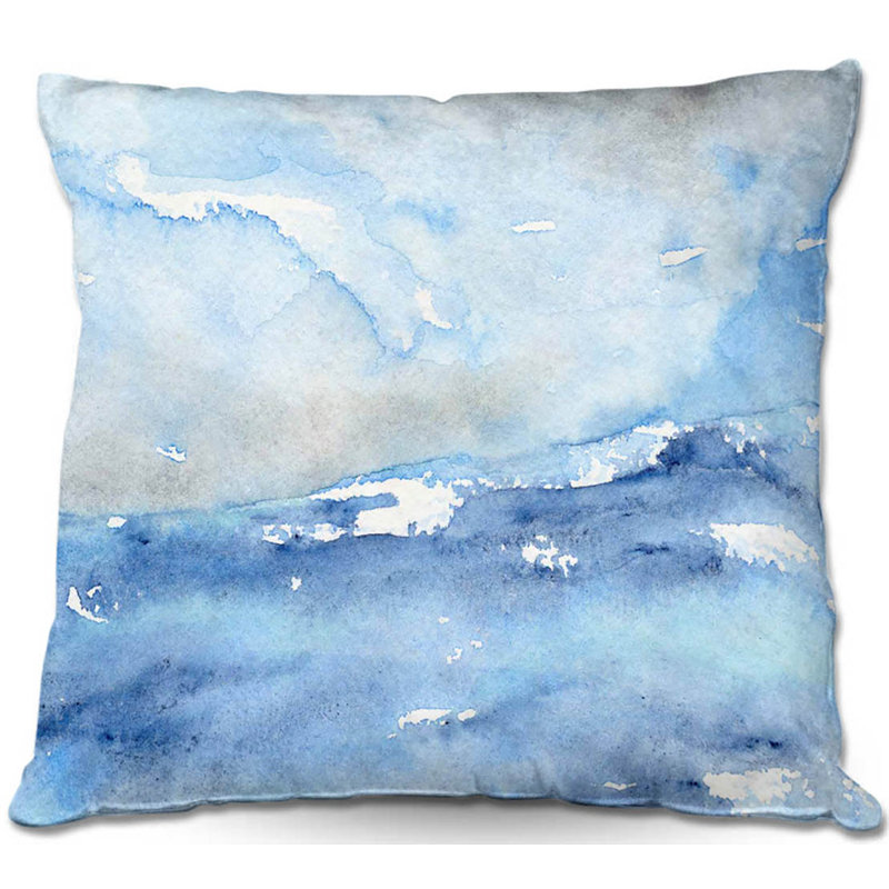Coussin décoratif carrée de canapé tempête, 20 po x 20 po