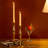  Holiday Accents Brass 6" Candlesticks – Set of 2-1938949057