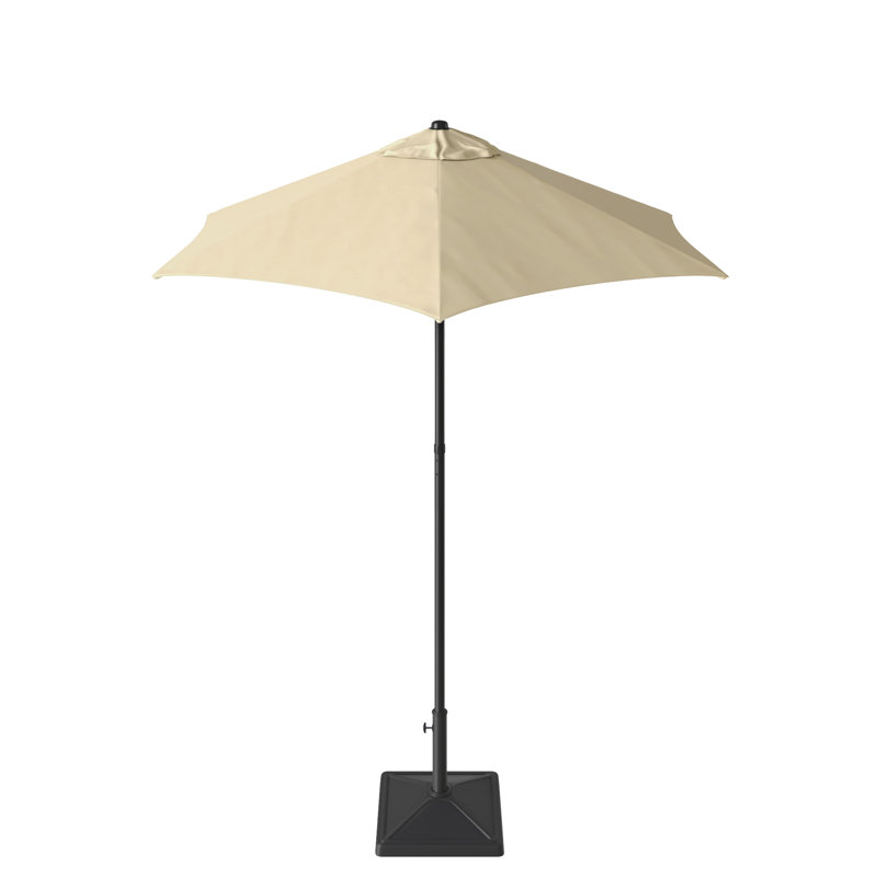 Parasol de marché 7,5 pi Toscana, Beige antique ‑ polyester
