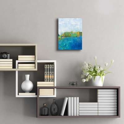 «Catalina par Courtney Prahl, art mural en verre acrylique
