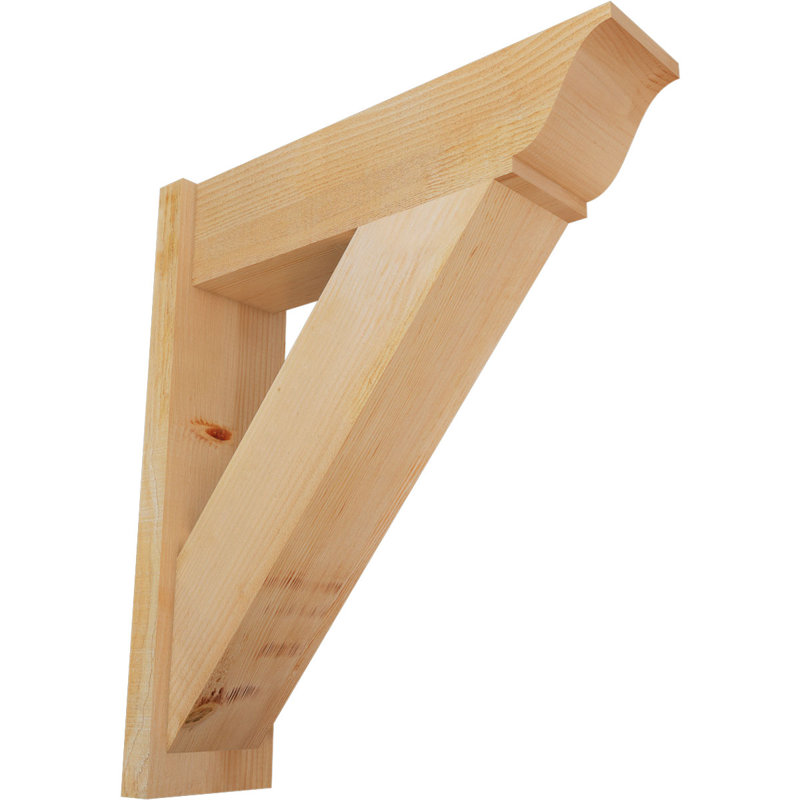 Persienne traditionnelle en bois rustique, P 28 po x H 32 po, Sapin Douglas de 8 po (sciage brut)