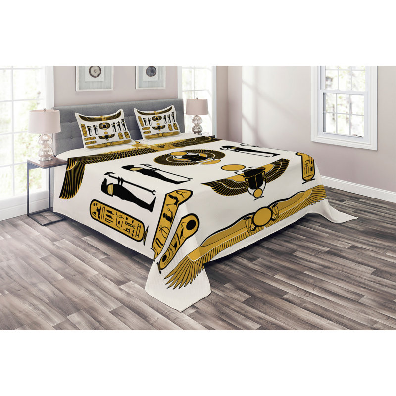 Eclectic Polyester Coverlet