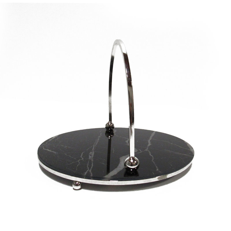 Plateau de salle de bain, H 7,50 po x l 10 po x L 10 po