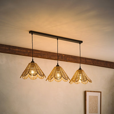 3 - Light Matte Black Pendant