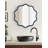 Talma Round Scalloped Wall Mirror