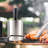 Outset Stainless Steel Grill Basting Cup and Sauce Brush